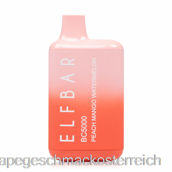Bc5000 0 % Nikotinfreier Einweg-Vape-Geschmack Mit Pfirsich-Mango-Wassermelonen-Geschmack